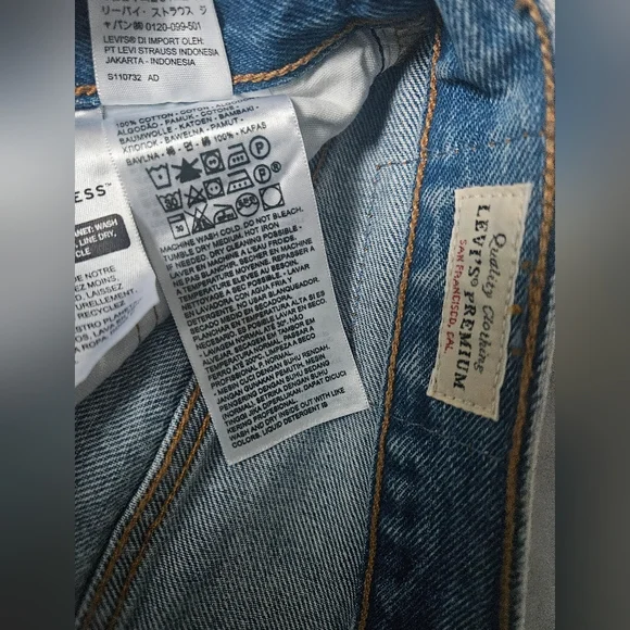 LEVI'S 501 Distressed Skinny Jeans | SZ 24 x 28 - Picture 9 of 9